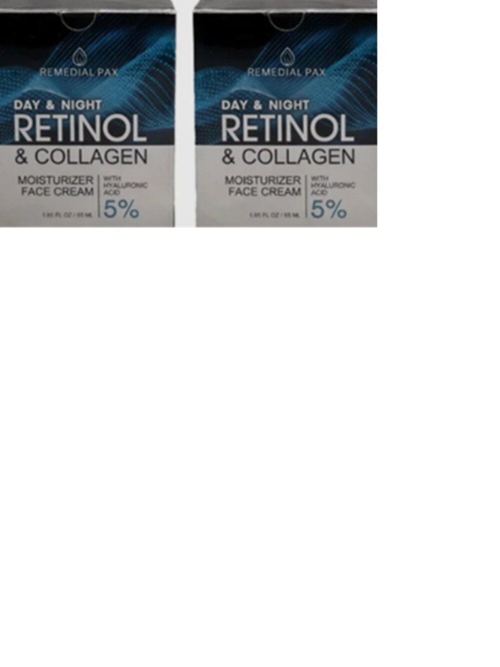 Remedial Pax Day & Night Retinol Collagen Face Moisturizer 1.85oz 2PK 3/28
